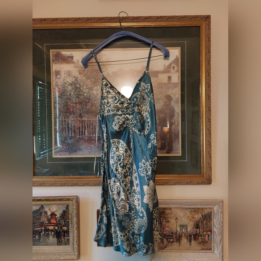 Zara silky mini dress y2k size 8